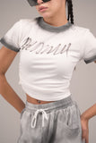 Smoky Trim Crop