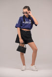 Sporty spice button - up