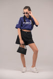 Sporty spice button - up