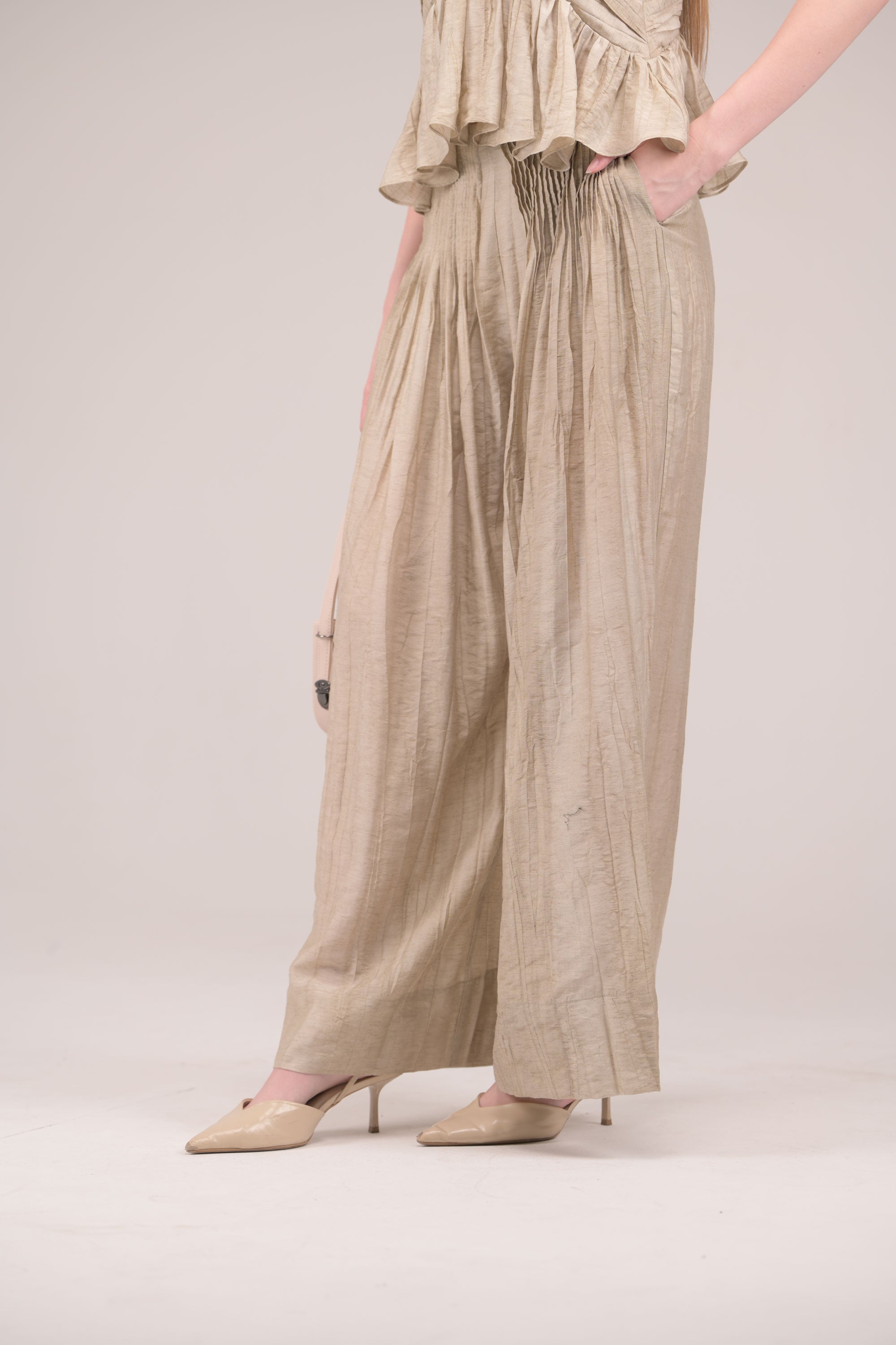 Caramel Flow Fit Co-ord