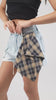 Clashcore Denim Shorts